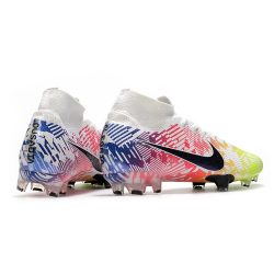 Zapatos Nike Mercurial Superfly 7 Elite DF FG -Neymar Blanco Negro Azul_4.jpg